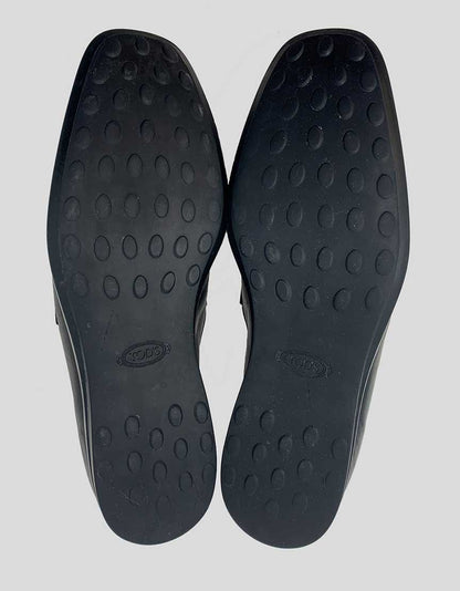 TOD's Black Loafers Men