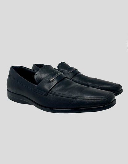 TOD's Black Loafers Men