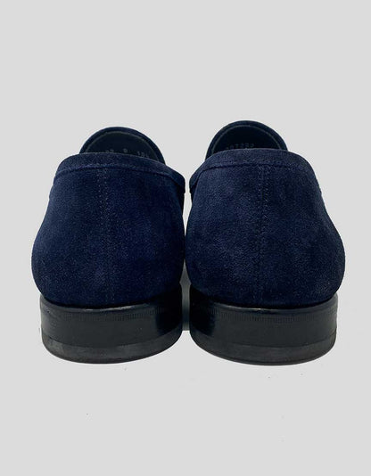 SALVATORE FERRAGAMO Suede Loafers - 10.5 D US