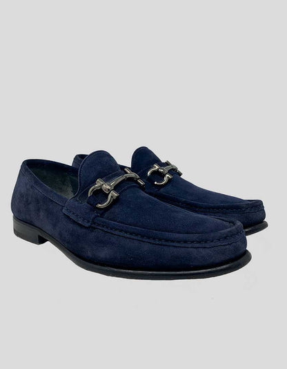 SALVATORE FERRAGAMO Suede Loafers - 10.5 D US