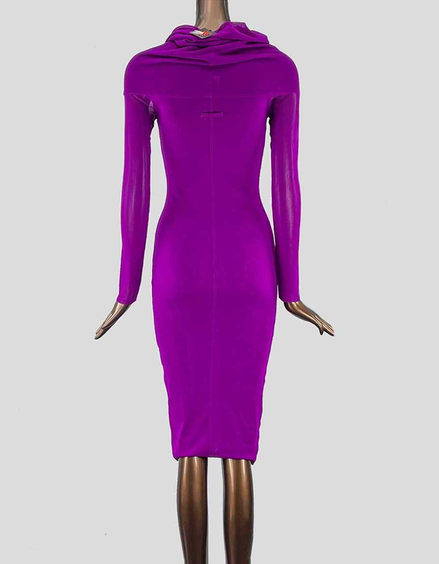 Jean Paul Gaultier Mesh Dress Knee Length - Small