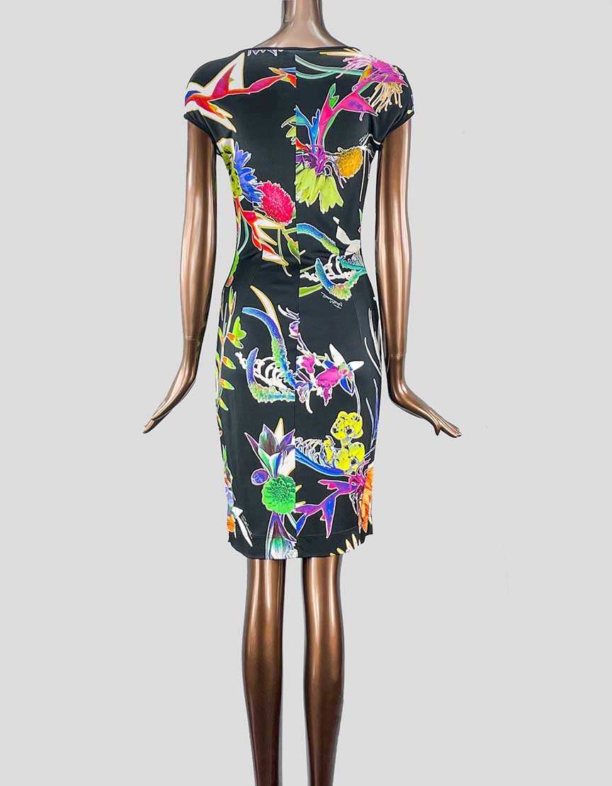 JUSt Cavalli Printed Mini Dress Size Medium