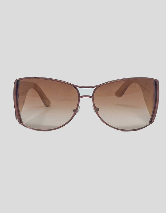 Stella McCartney Brow Bar Aviator Sunglasses