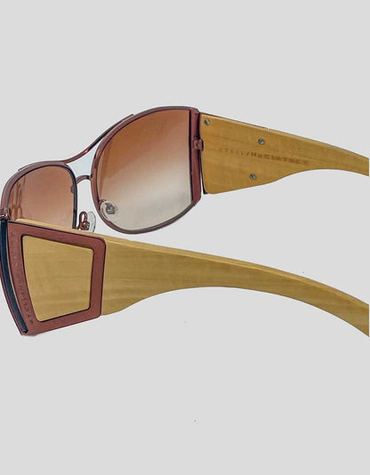 Stella McCartney Brow Bar Aviator Sunglasses