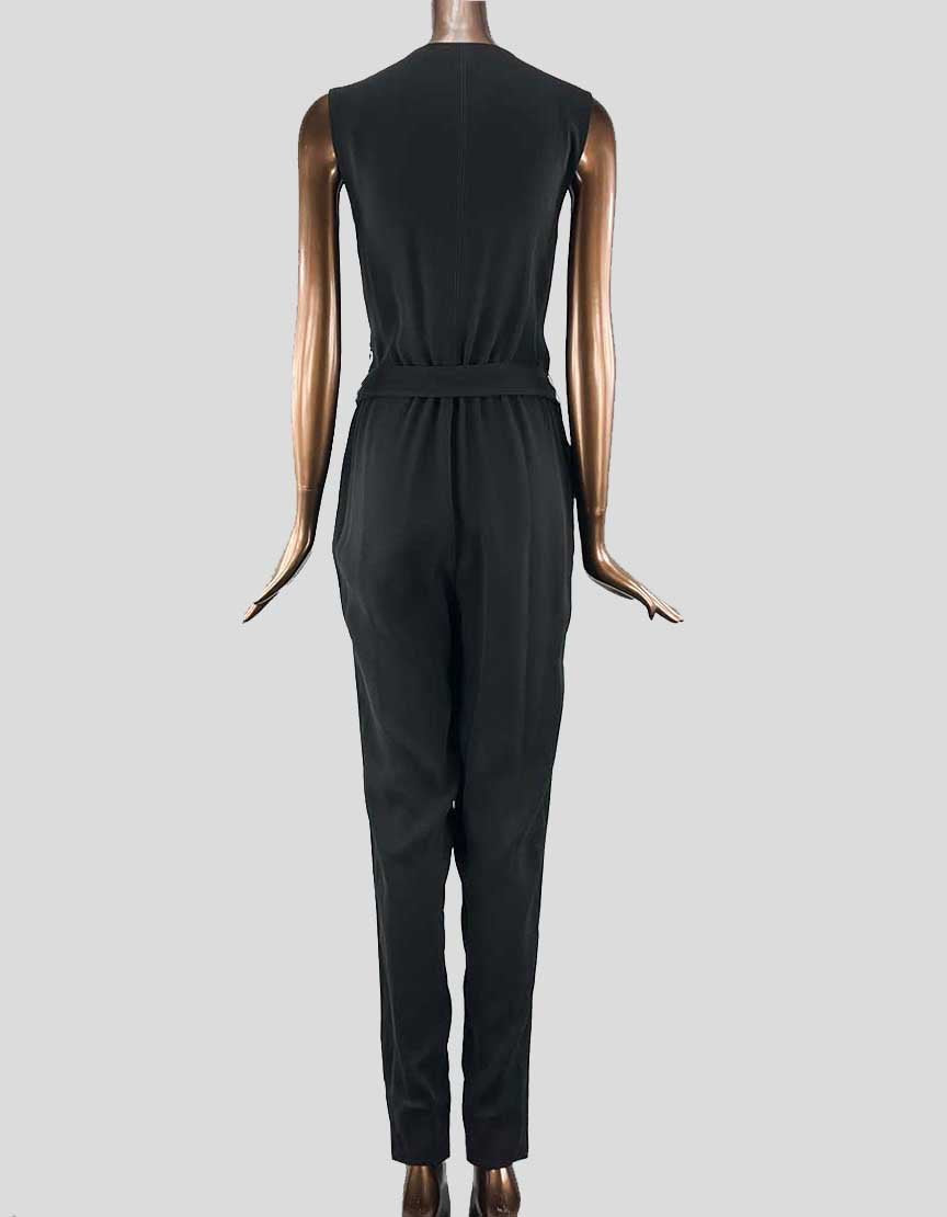 Diane Von Furstenberg Black Romper 4 US
