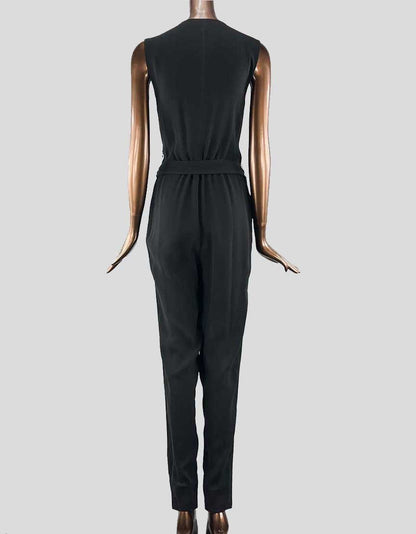 Diane Von Furstenberg Black Romper 4 US
