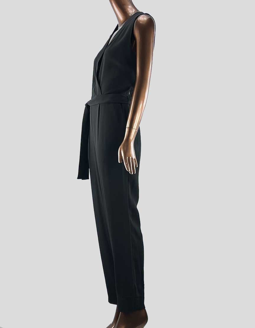 Diane Von Furstenberg Black Romper 4 US