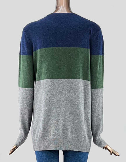 EQUIPMENT Striped Cashmere Sweater - Small