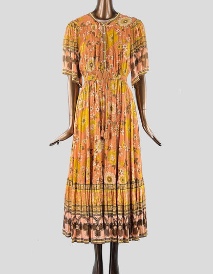spell brown dress Free People Women's Spell On You Maxi Dress, Brown SZ Medium