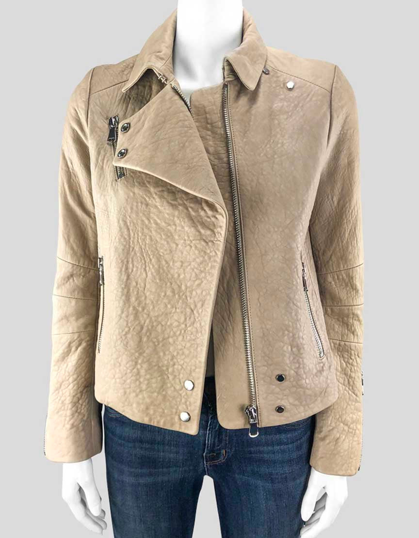 J. BRAND Leather Jacket - X-Small