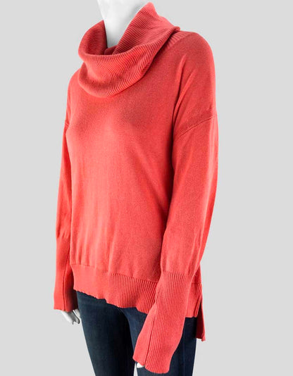 Jessica London Coral Cowl Neck Sweater Women Size 14/16 US