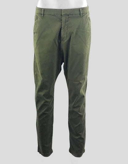 Nili Lotan Paris Pants Army Green Size 2 US