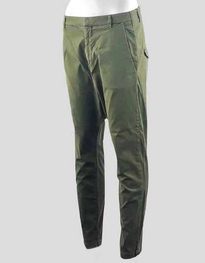 Nili Lotan Paris Pants Army Green Size 2 US