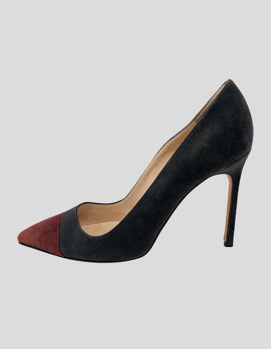 MANOLO BLAHNIK Bb Suede Pumps - 36.5 IT | 6.5 US