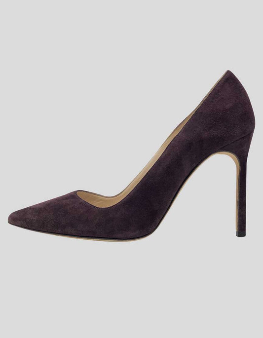 MANOLO BLAHNIK Bb Suede Pumps - 36.5 IT | 6.5 US