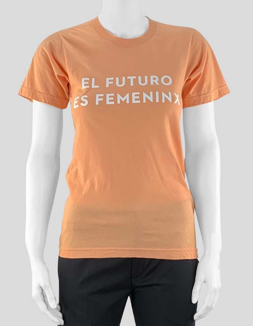 Otherwild El Futuro Es Femininx Peach T Shirt X-Small