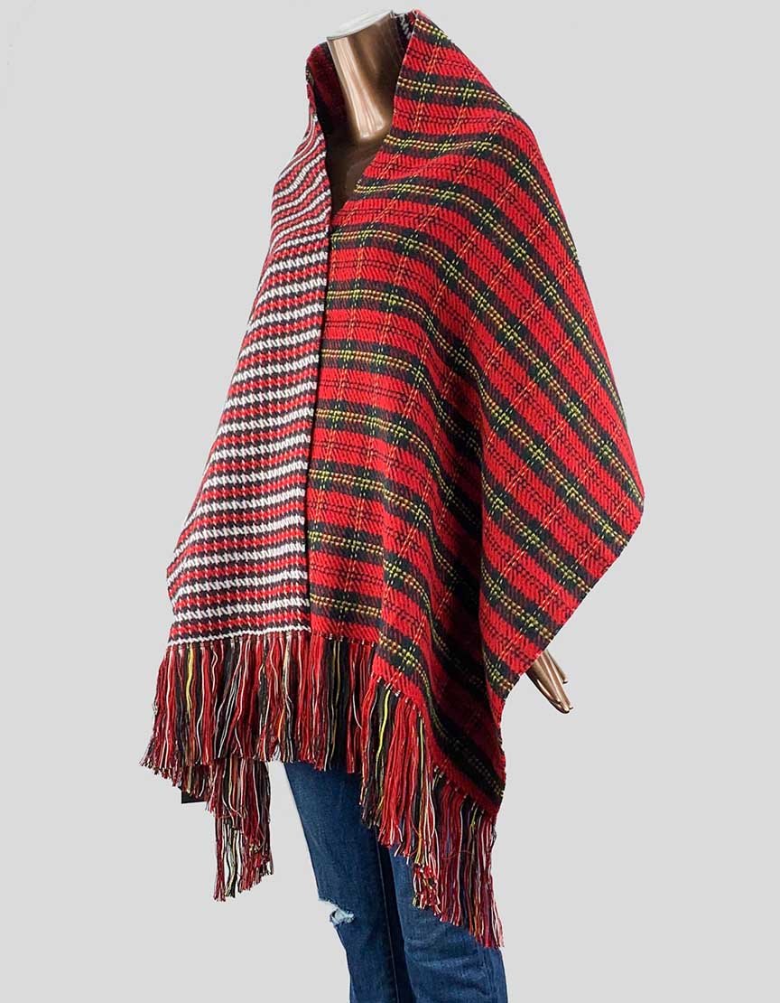 Maje Red Scarf Wrap
