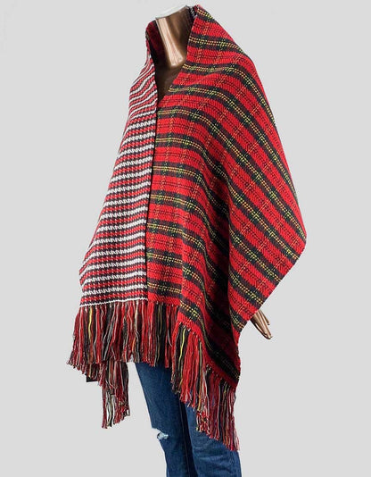 Maje Red Scarf Wrap