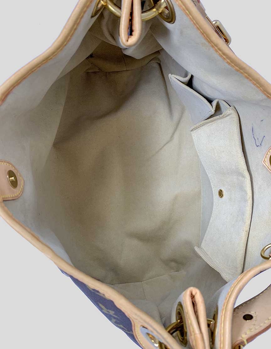 LOUIS VUITTON Brown and Tan Monogram Galleria PM Shoulder Bag