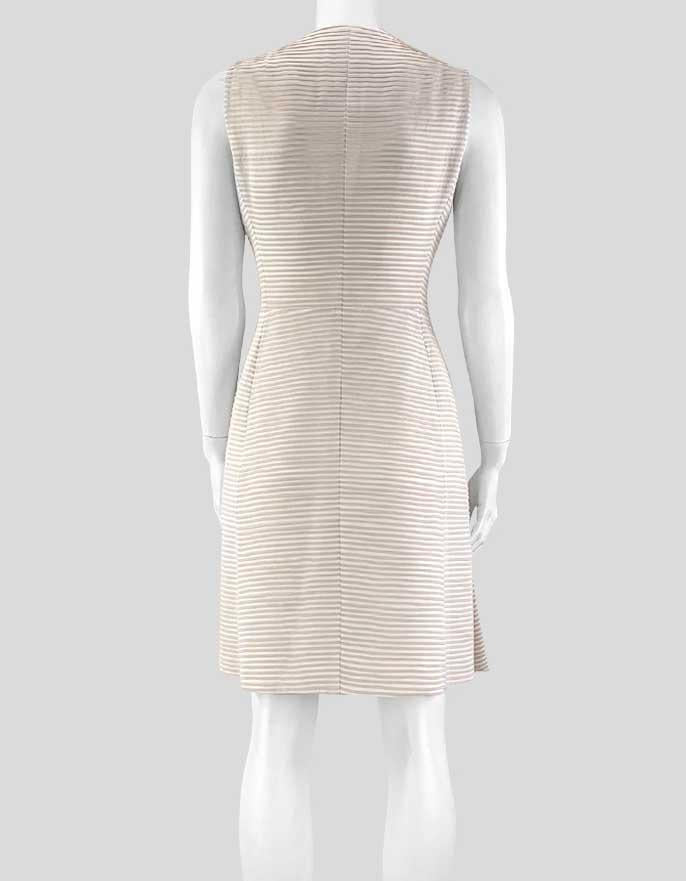 Akris Cream Sleeveless Dress 6US