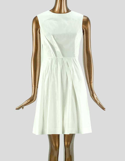 Oscar De La Renta White Dress 8 US