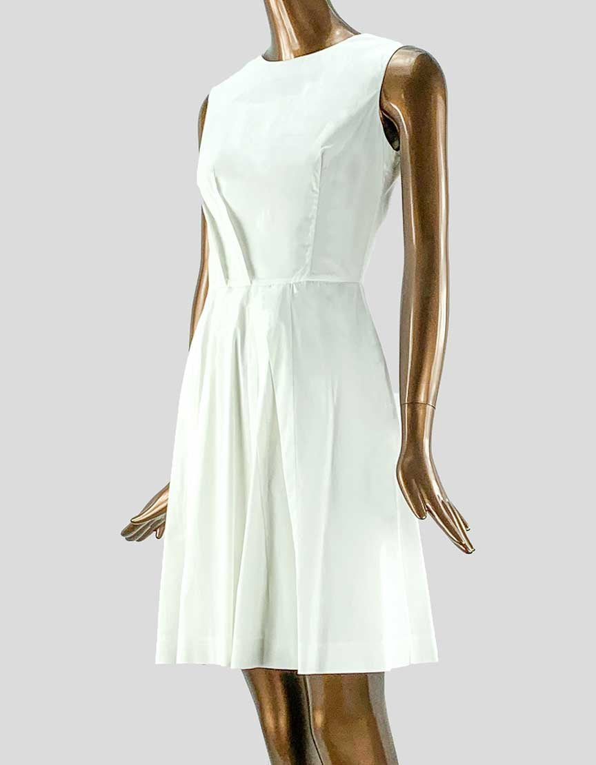 Oscar De La Renta White Dress 8 US