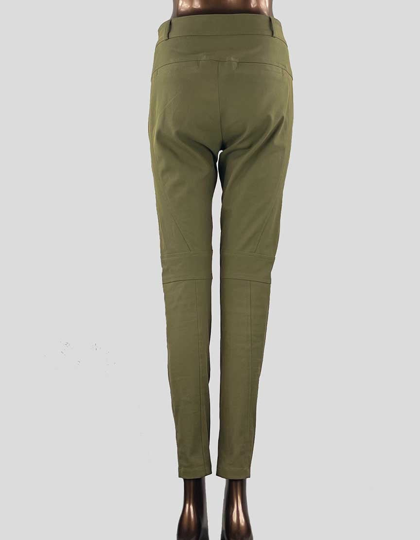 Veronica Beard Skinny Leg Pants In Olive Green Size 6 US
