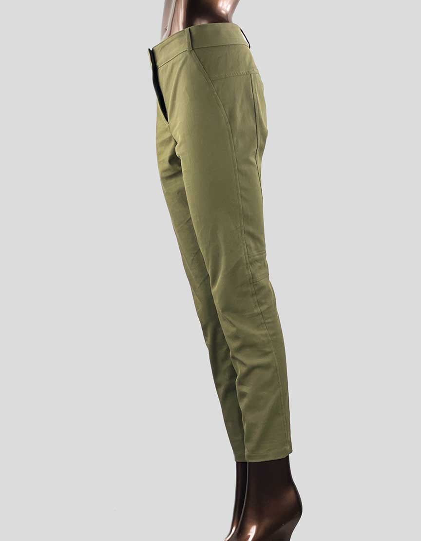 Veronica Beard Skinny Leg Pants In Olive Green Size 6 US