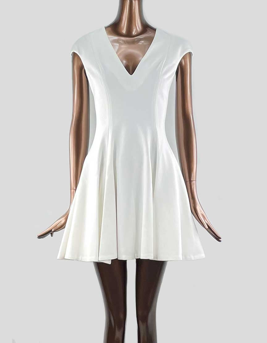 Cushnie Et Ochs A Line Dress In White Size 10 US