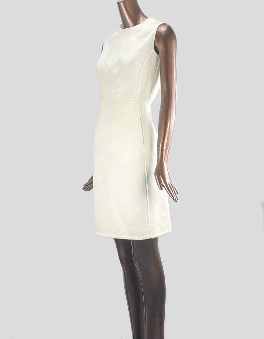 Carolina Herrera Virgin Wool Knee Length Dress Size 6 US
