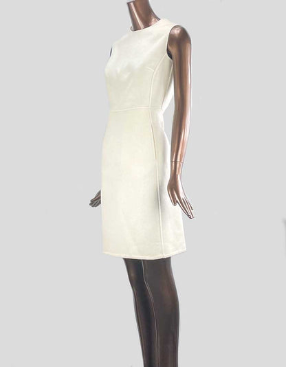 Carolina Herrera Virgin Wool Knee Length Dress Size 6 US