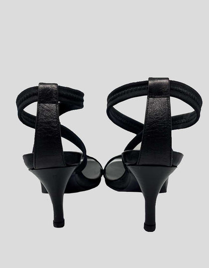 Donald J Pliner Black Open Toe Sandals