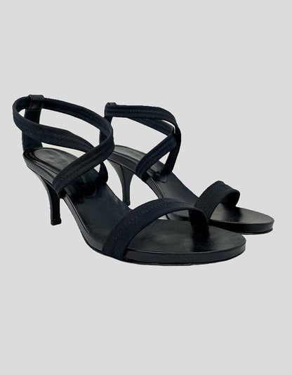 Donald J Pliner Black Open Toe Sandals