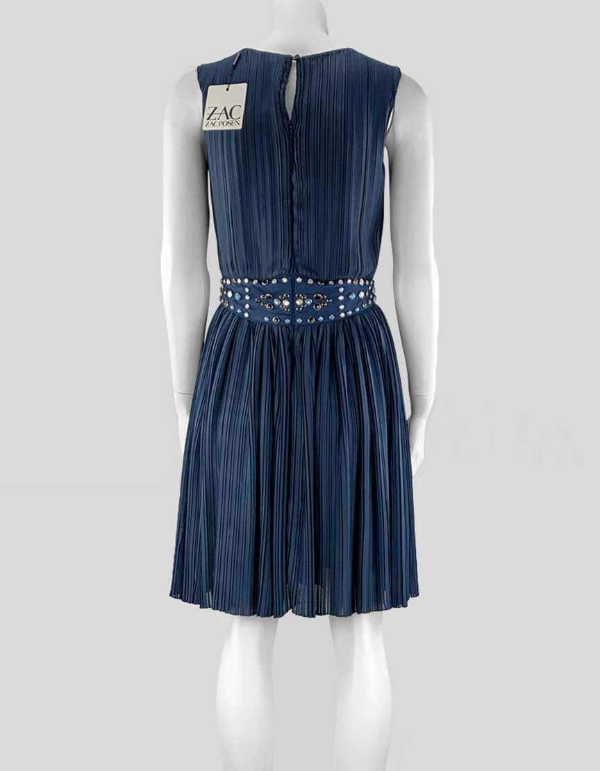 Zac Zac Posen Blue Dress 4 US