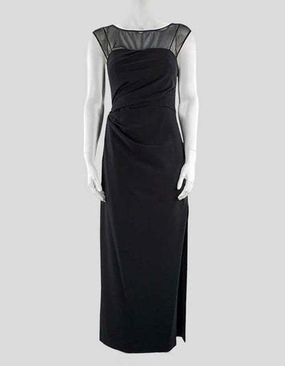 Vera Wang Black Cocktail Dress Size 4 US