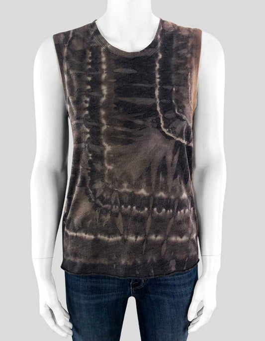 Rachel Allegra Brown Tie Dye Tank Womne 1 US