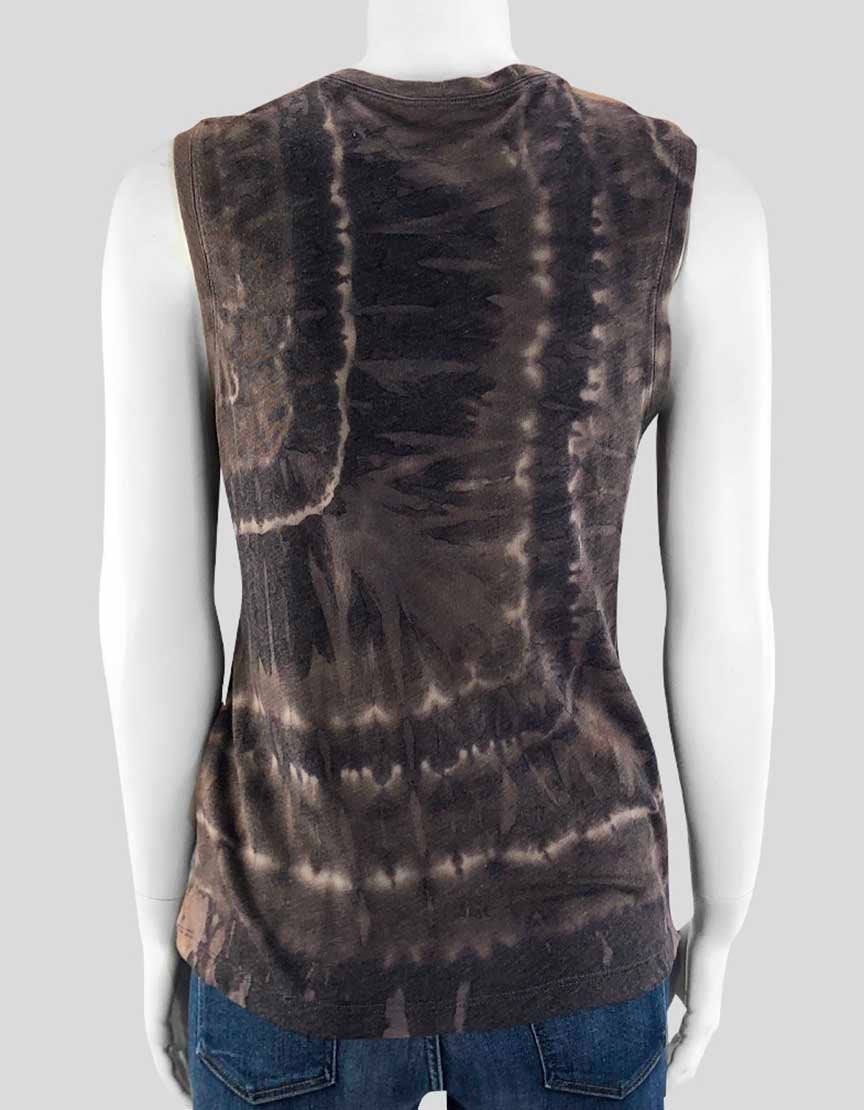 Rachel Allegra Brown Tie Dye Tank Womne 1 US