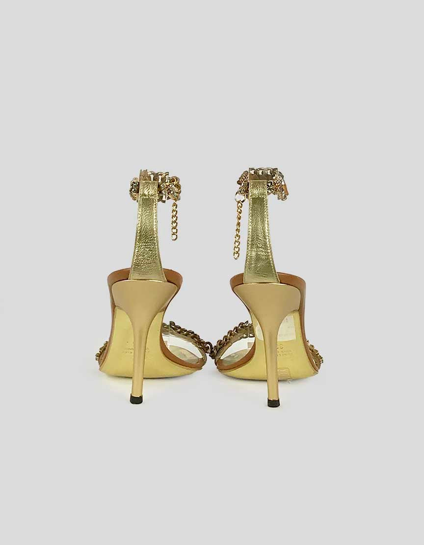 ROBERTO CAVALLI Sandals with Ankle Straps - 5 US | 35 IT