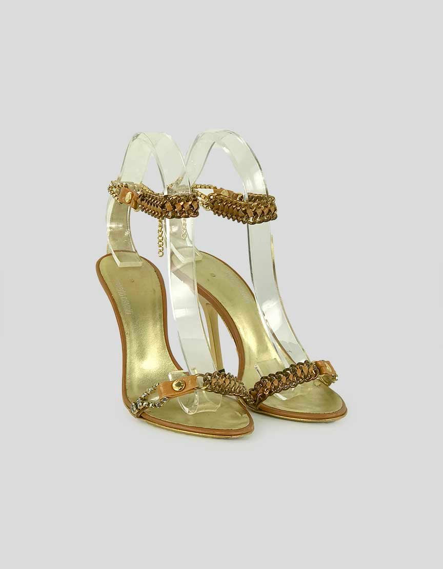 ROBERTO CAVALLI Sandals with Ankle Straps - 5 US | 35 IT