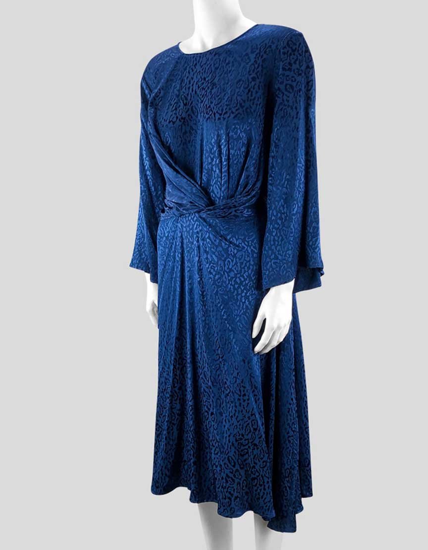 ELOQUII Blue Print Dress w/ Tags - 14 US