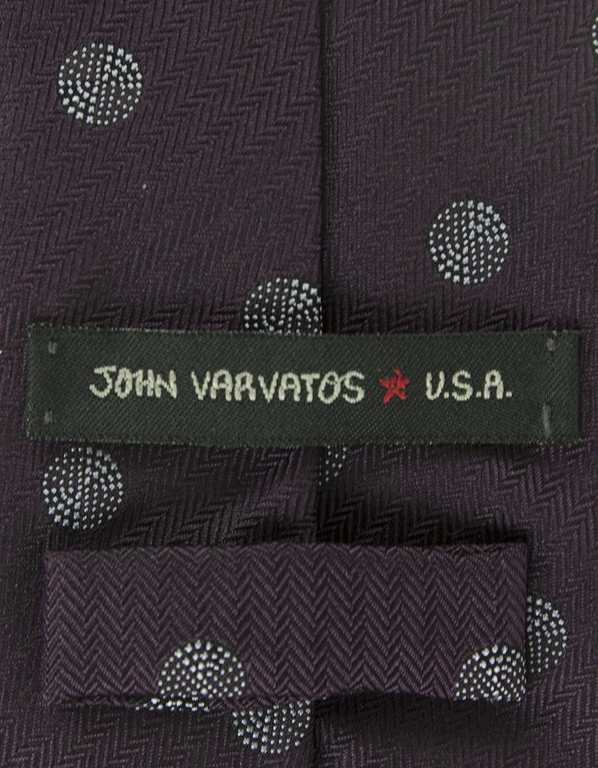 JOHN VARVATOS USA Purple Tie - One Size