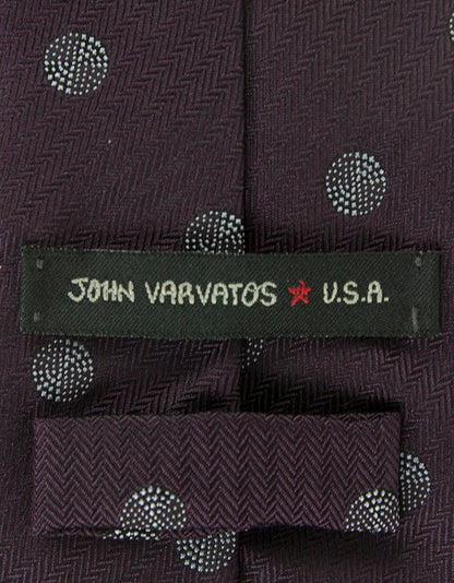 JOHN VARVATOS USA Purple Tie - One Size