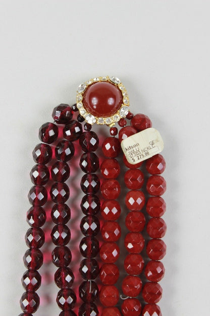 Kitson Three Strand Necklace