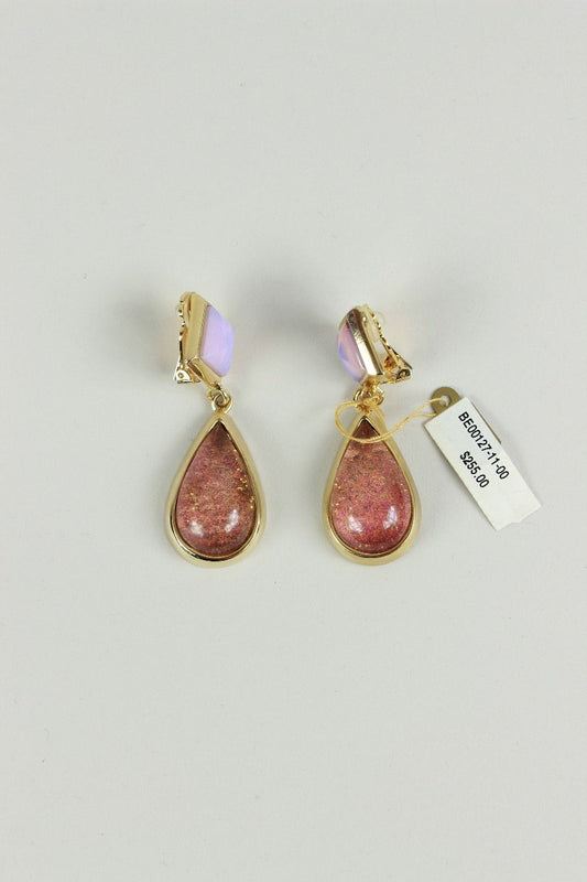 Kara Ross Pink Earrings