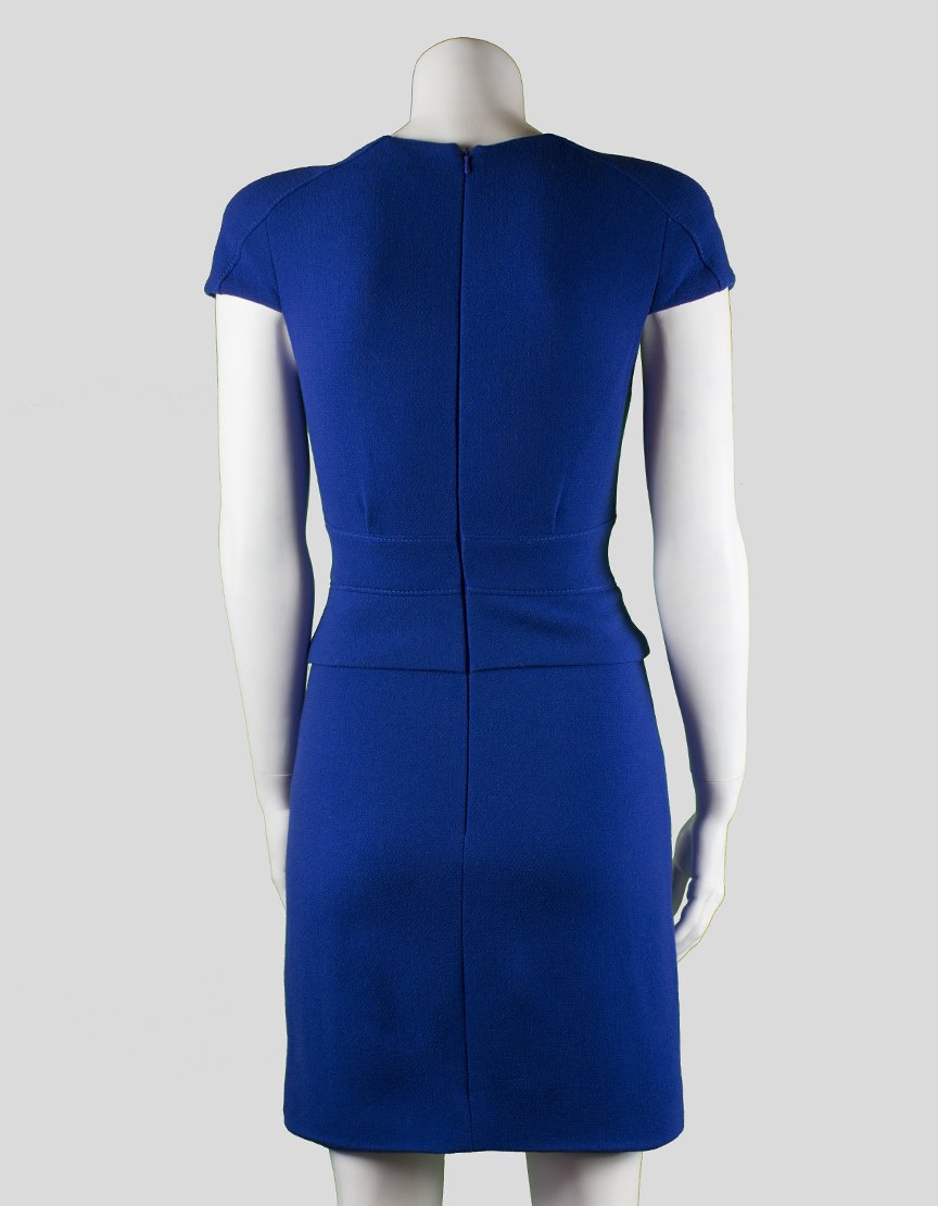 Tibi Dress With Sweetheart Neckline Capped Sleeve - 2 US