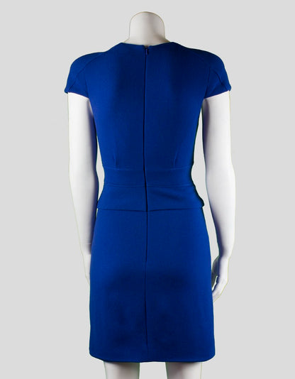 Tibi Dress With Sweetheart Neckline Capped Sleeve - 2 US