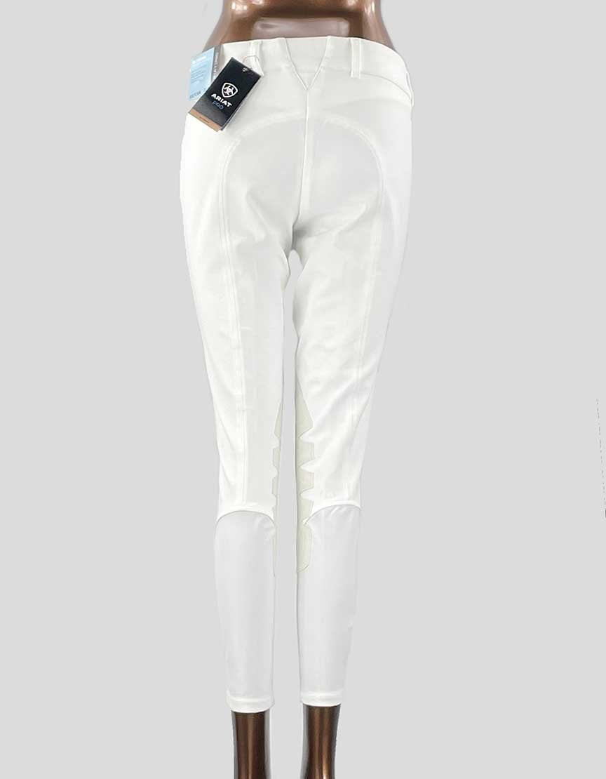 Ariat Pro Series White Riding Pants 26 R US