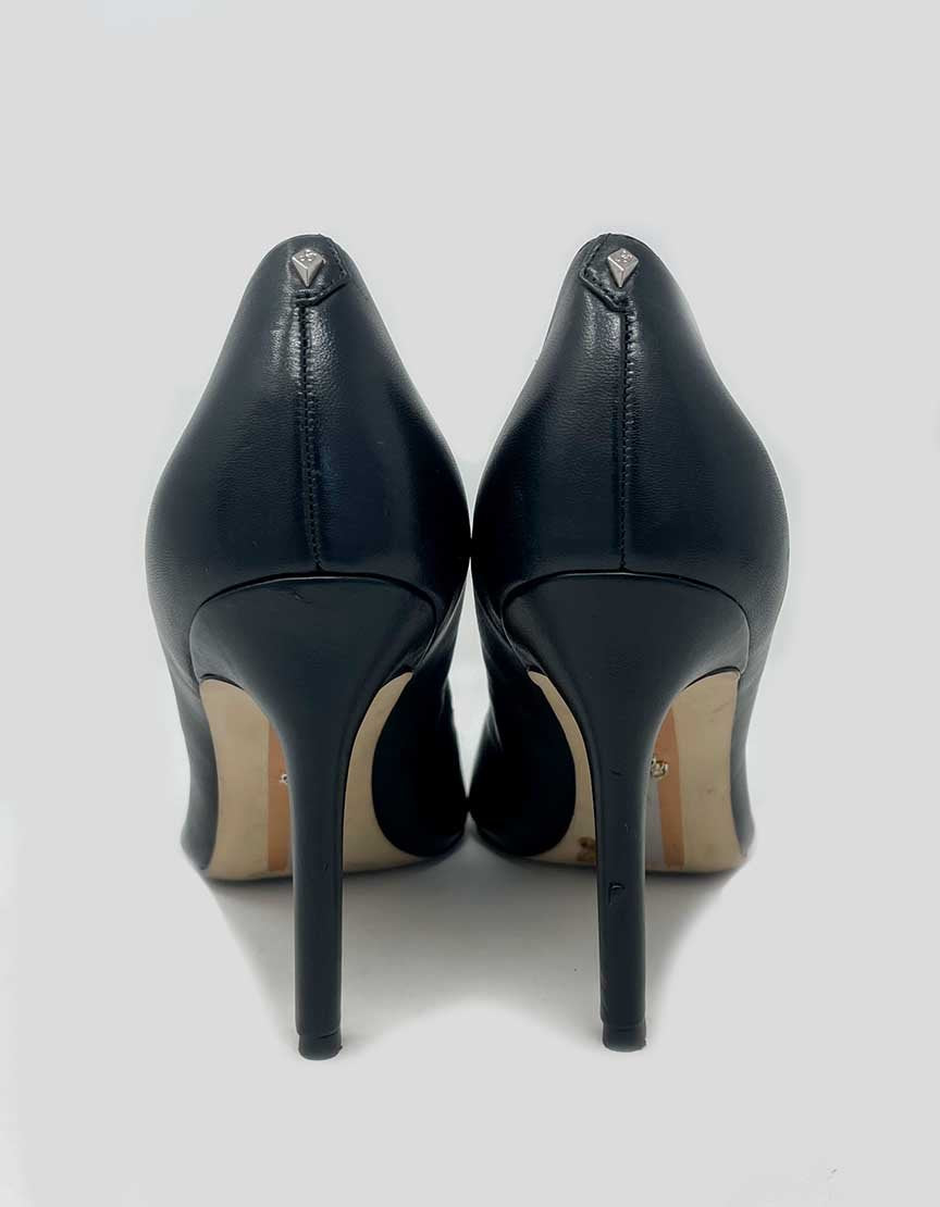 Sam Edelman Black Hazel Pointed Toe Heel 7M US