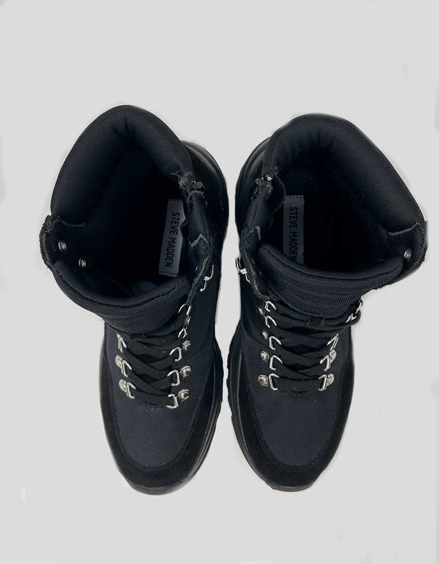 Steve Madden Women's Riland Boots Black 7.5 US
