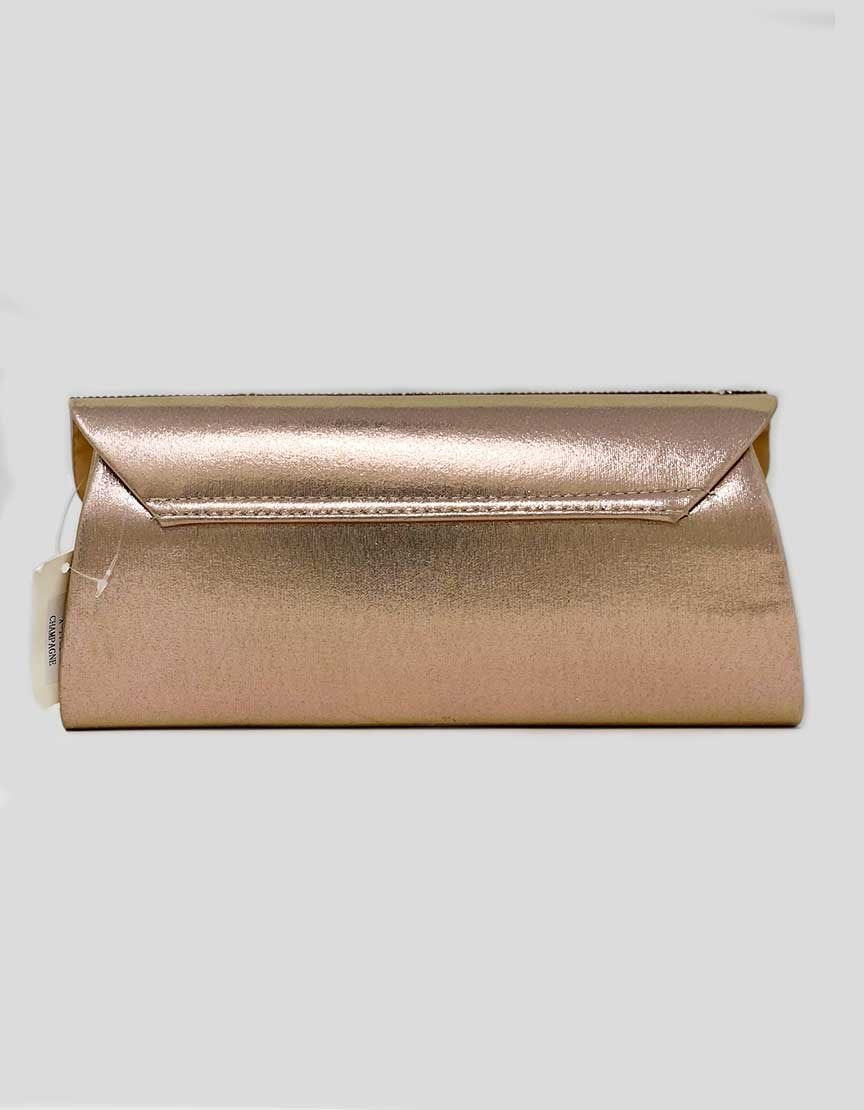 Champagne Evening Clutch With Embellishments